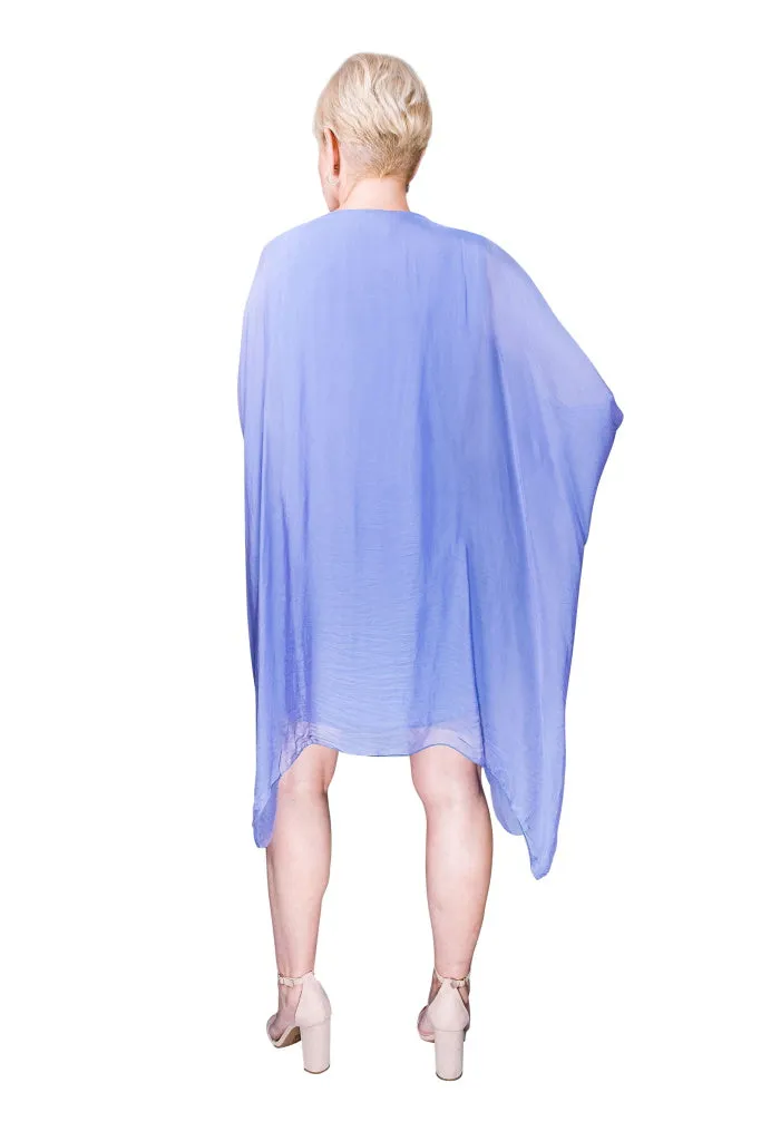 Alessia Silk Kaftan Dress (DQ202)