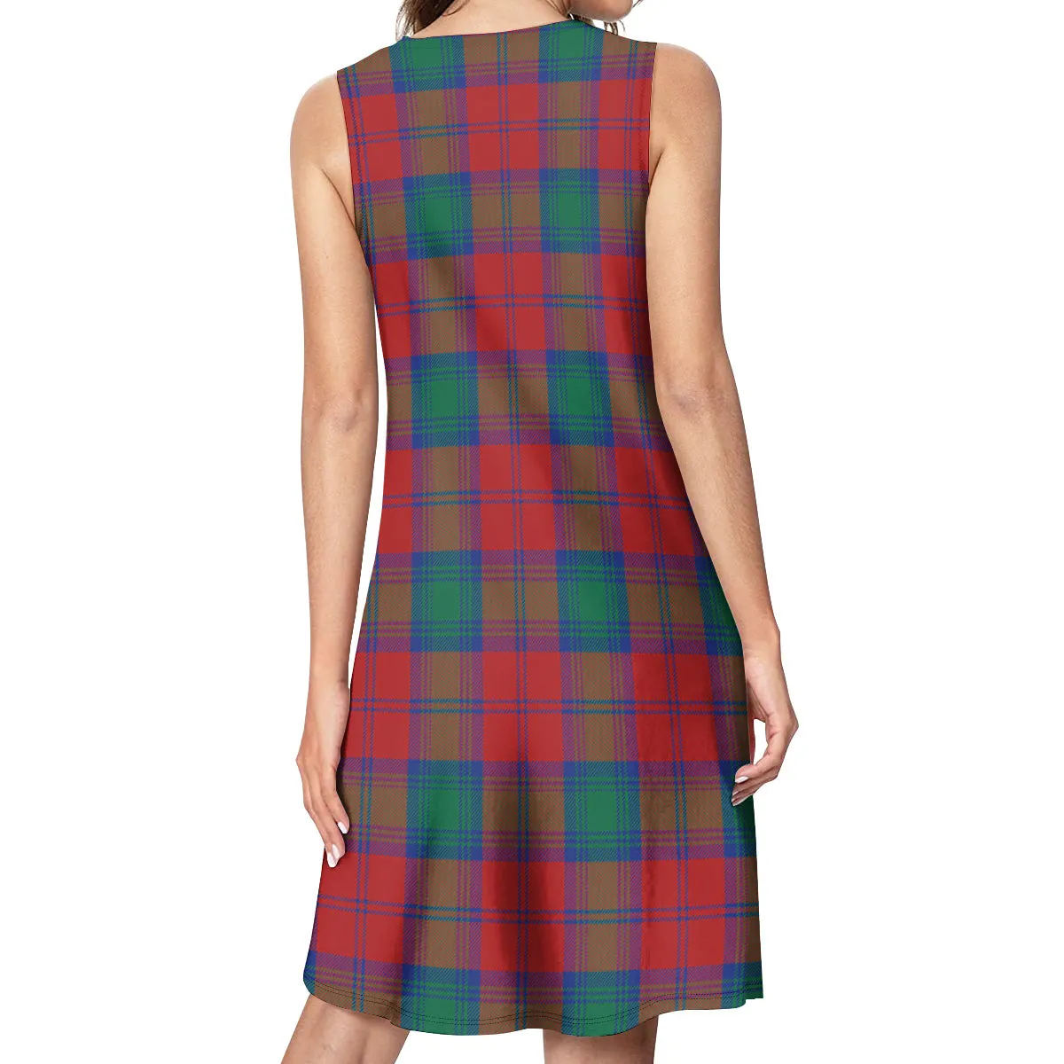 Auchinleck (Affleck) Tartan Womens Casual Dresses