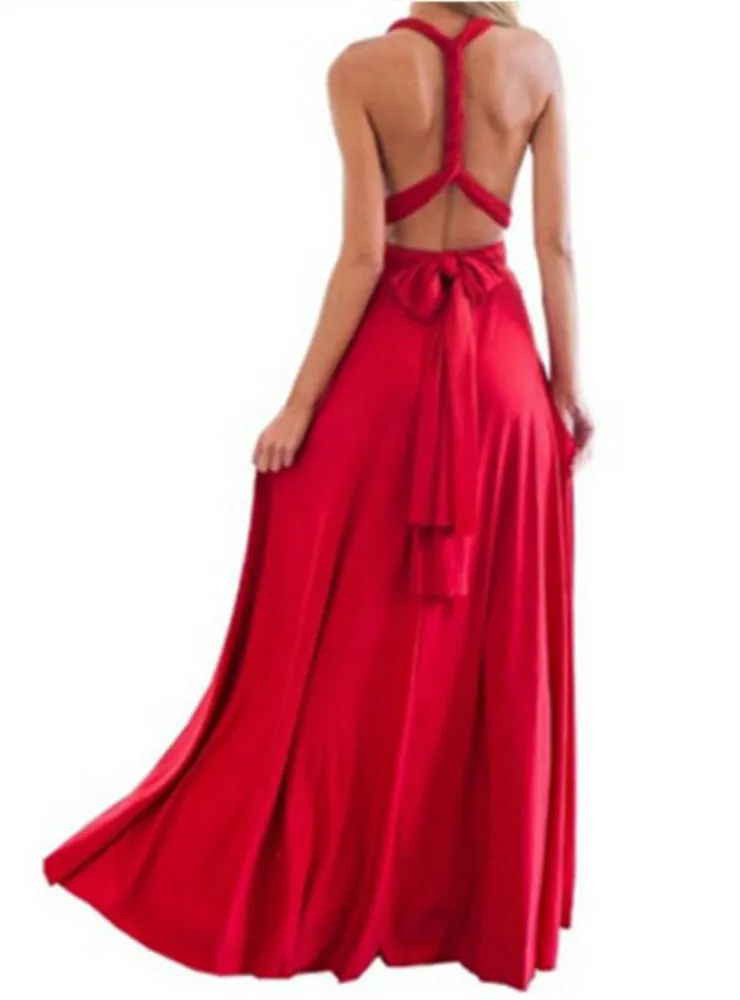 Bohemian Dresses Casual Bandage Evening Prom