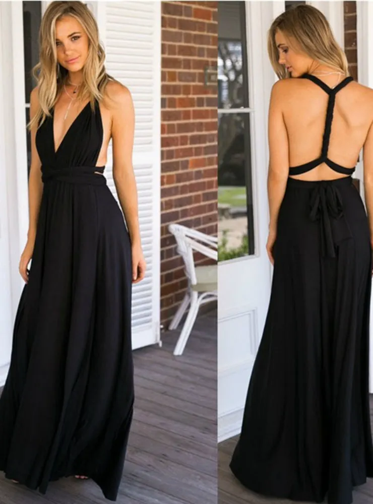 Bohemian Dresses Casual Bandage Evening Prom