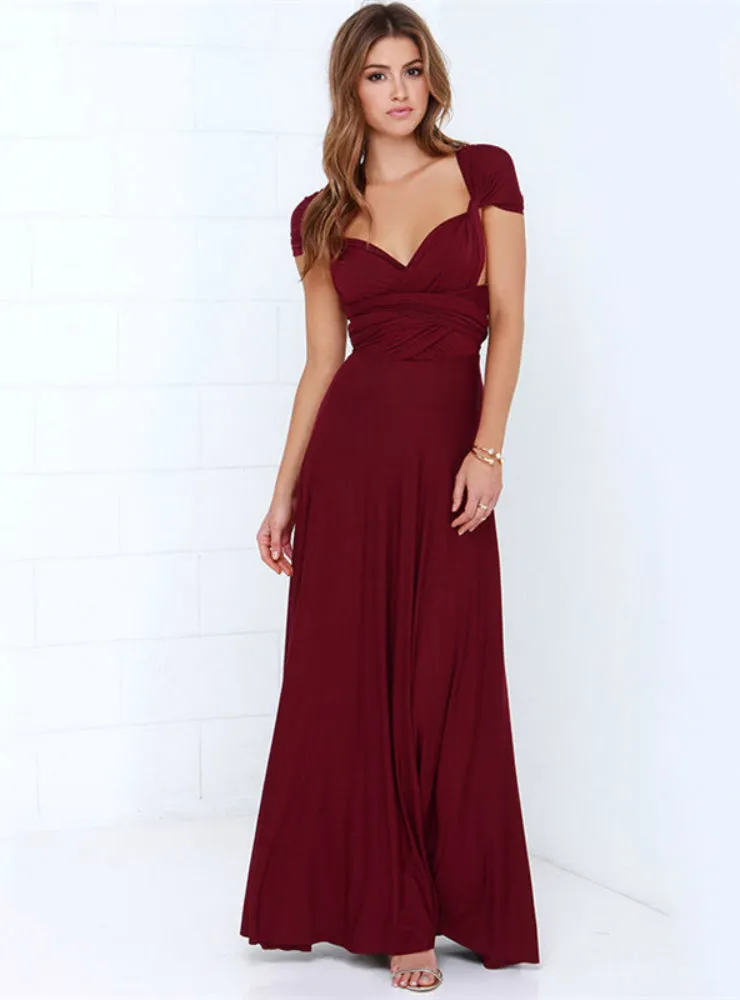 Bohemian Dresses Casual Bandage Evening Prom