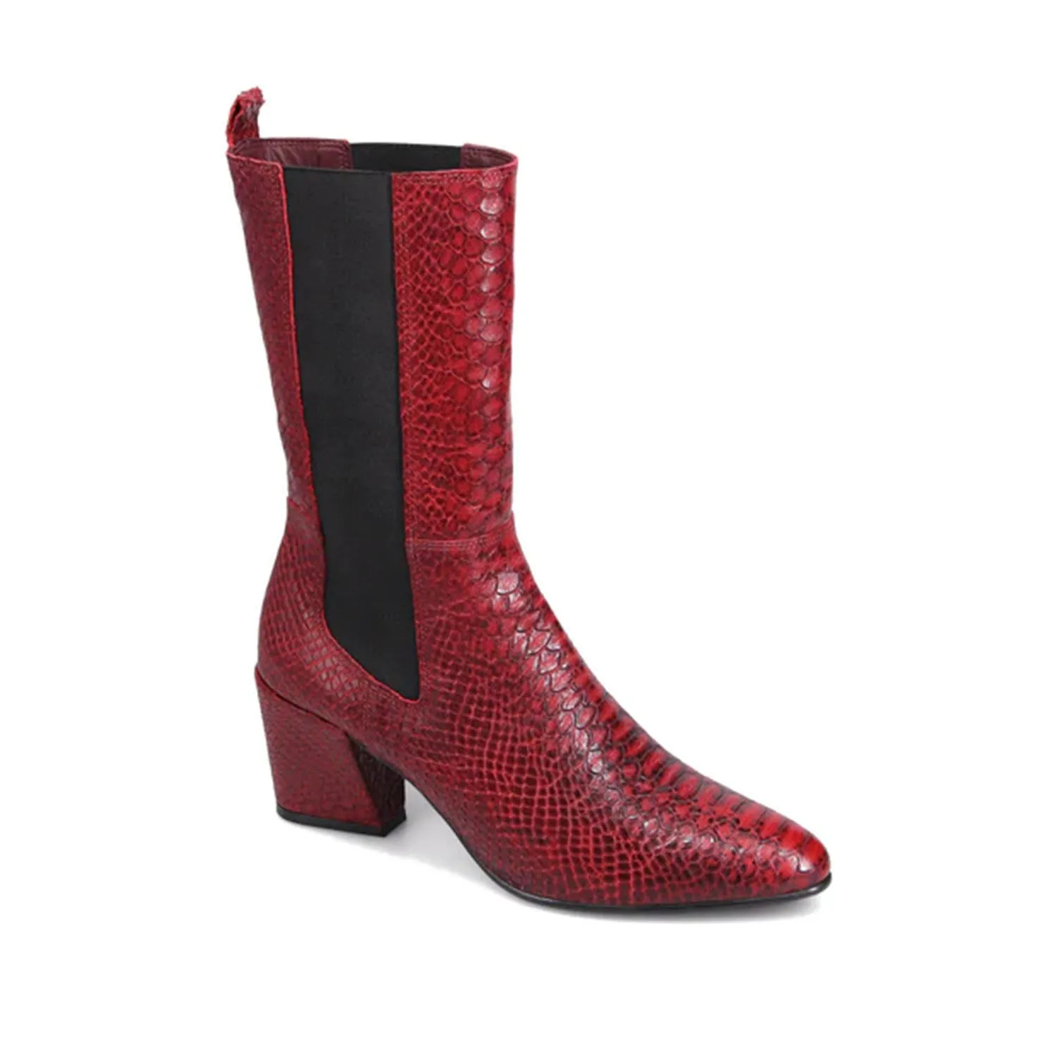 Bueno Women's Sienna in Red Snake