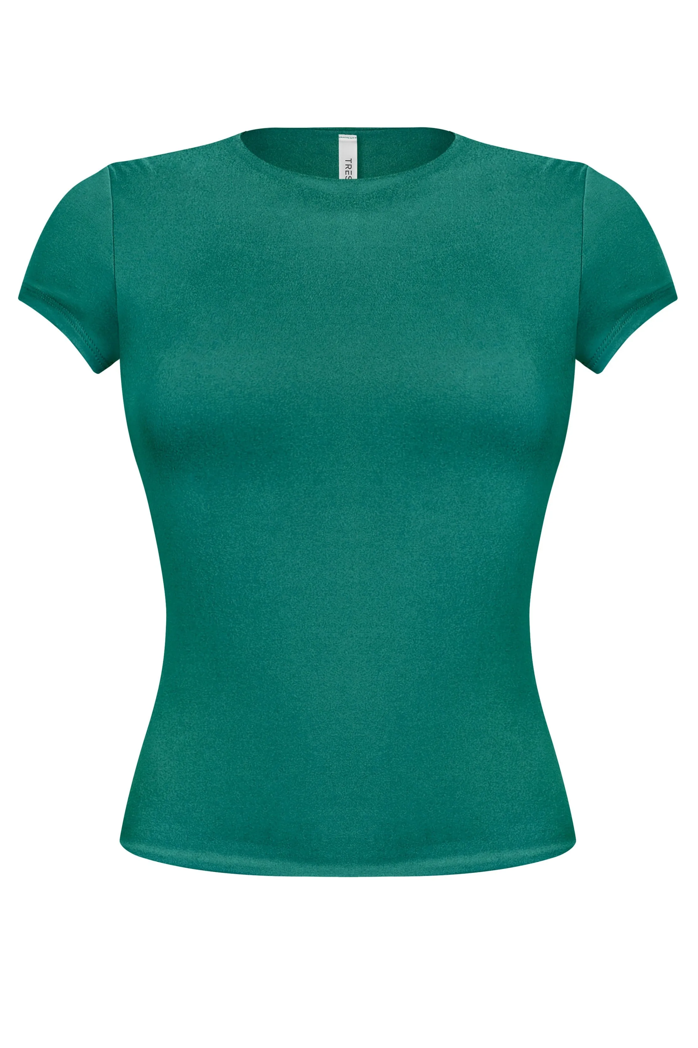 Cara Short Sleeve Top (Hunter Green)