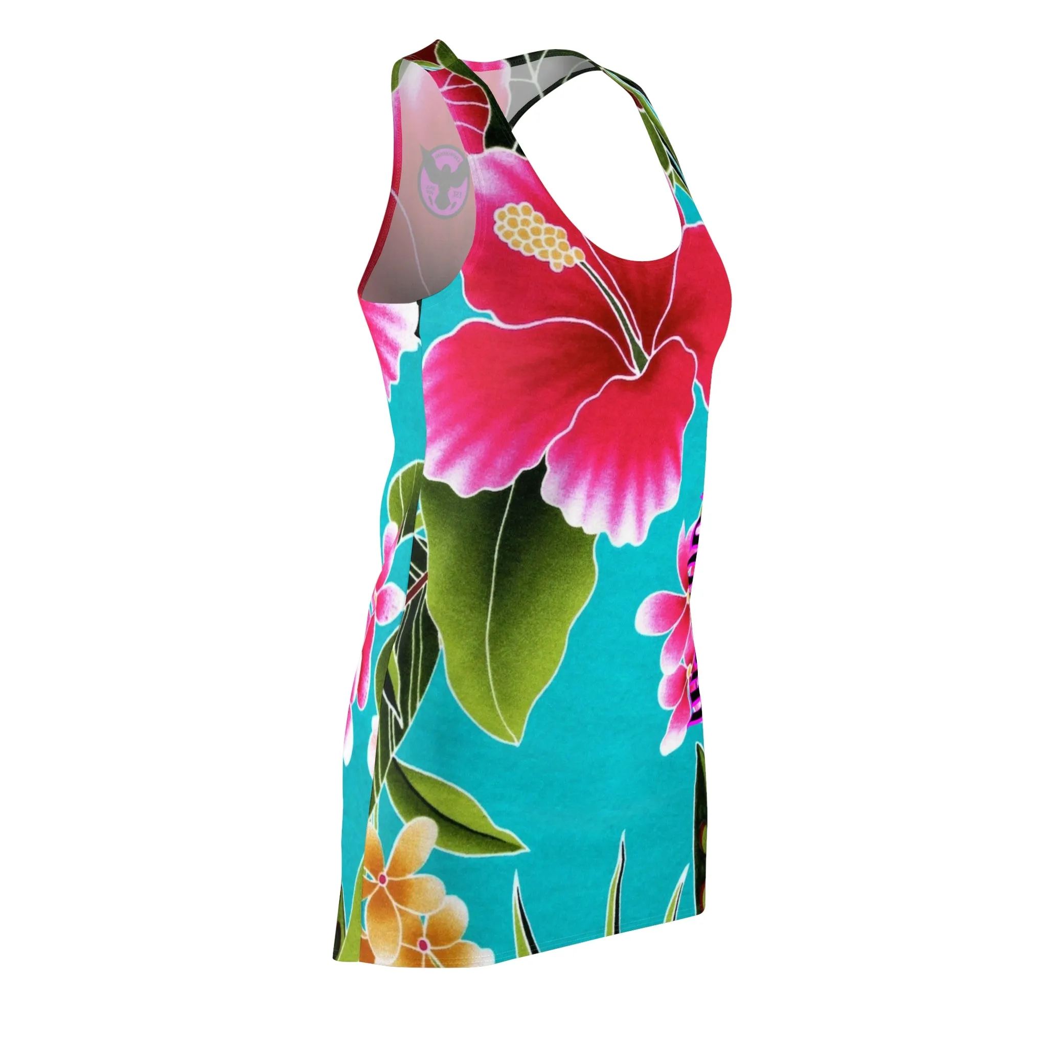 Crowgodshi Women's Flower Garden Racerback Dress