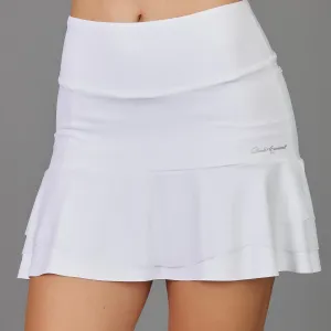 Cyan Mid Tier Skort (white)