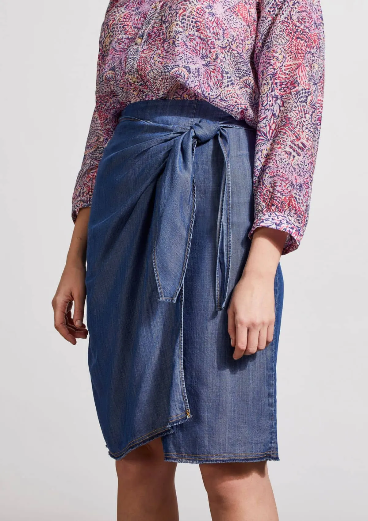 Flowy Haven Midi Wrap Skirt