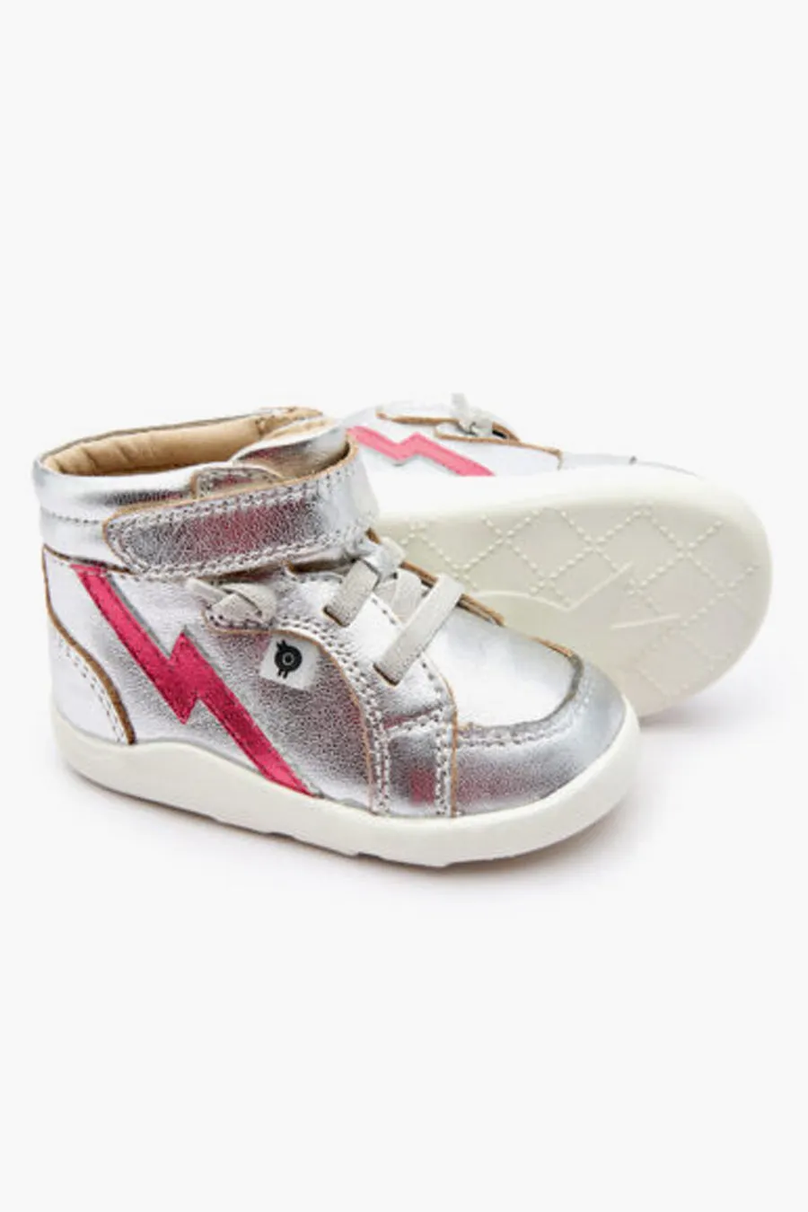 Girls Shoes Old Soles Light The Ground - Silver