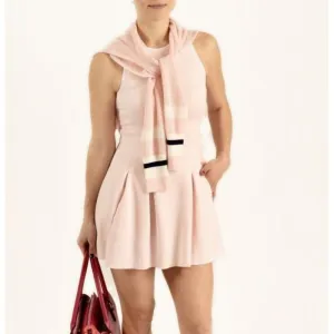 Hedge Dune Tennis Dress - Pink