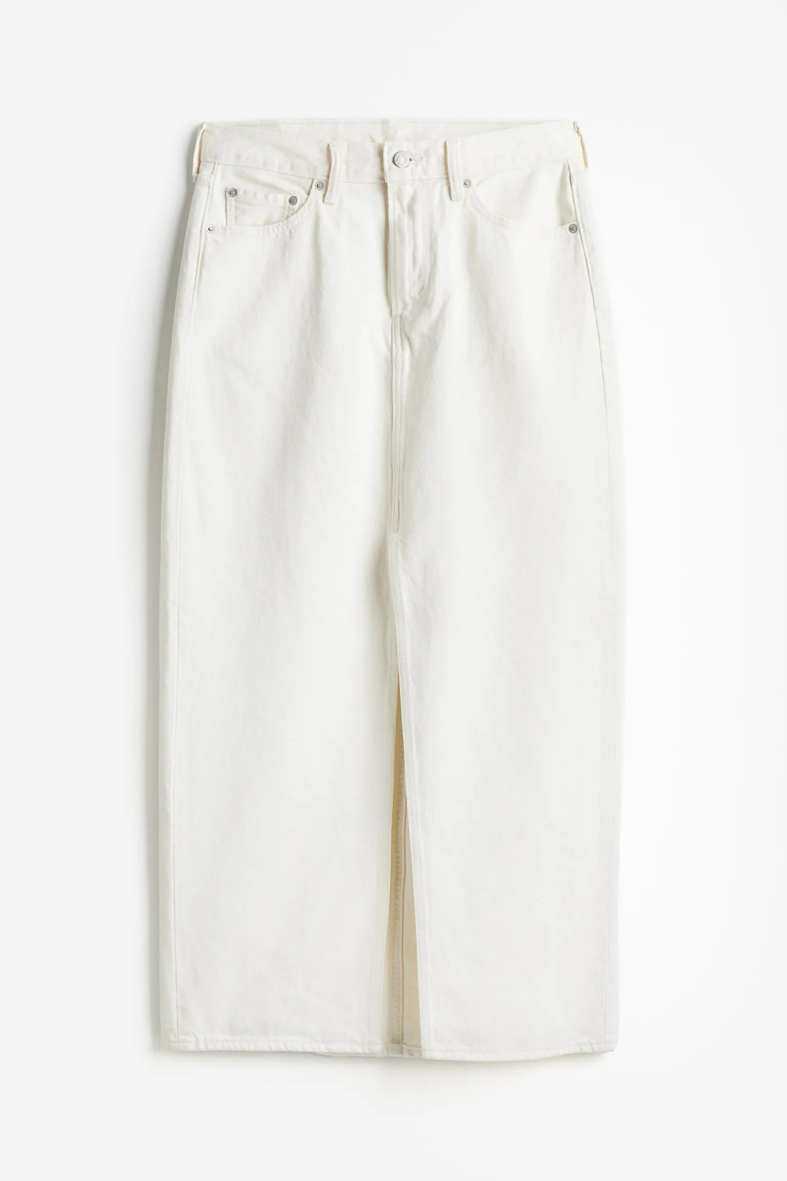 Levi's Ankle Column Skirt, white