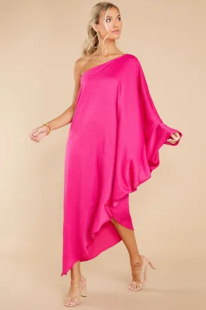 Like Royalty Fuchsia Maxi Dress