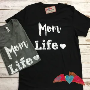 Mom Life V-Neck