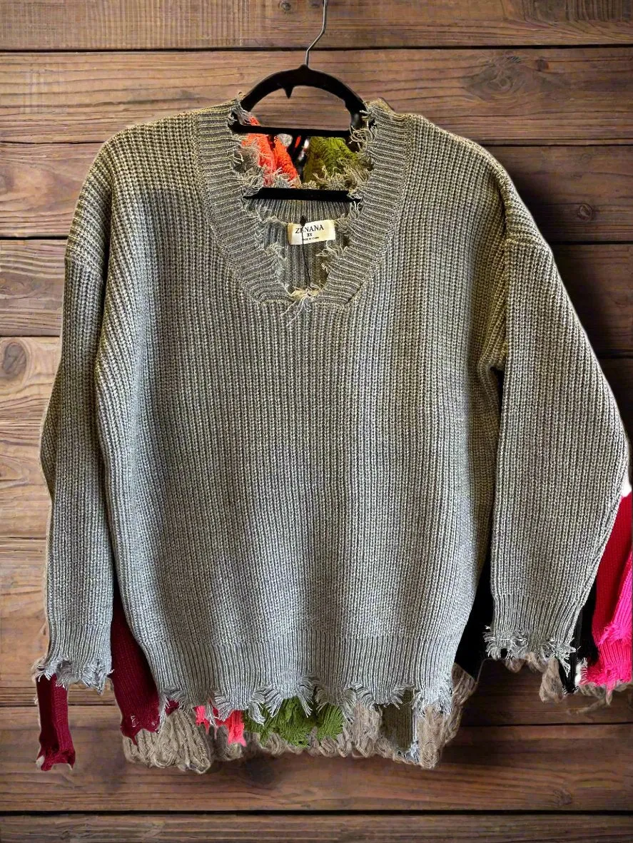 Stella V-Neck Sweater