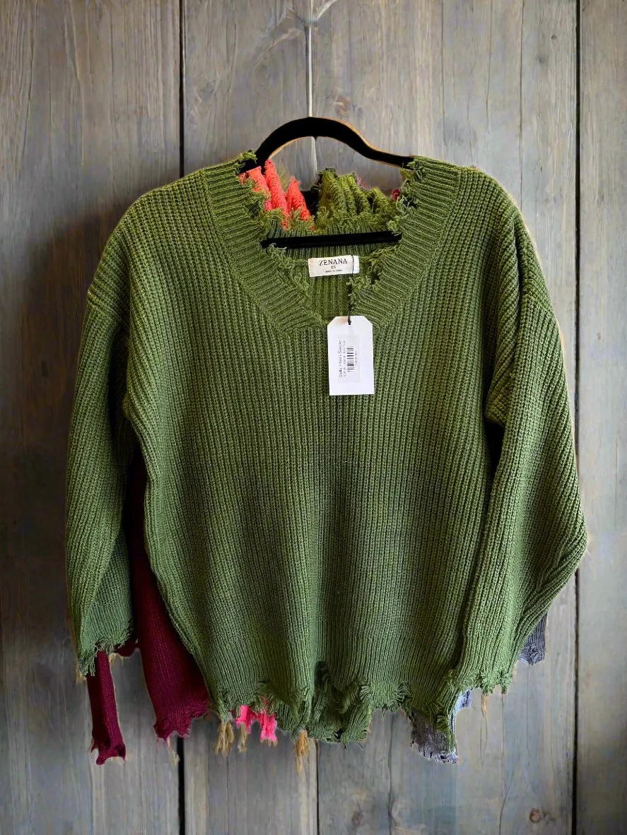 Stella V-Neck Sweater