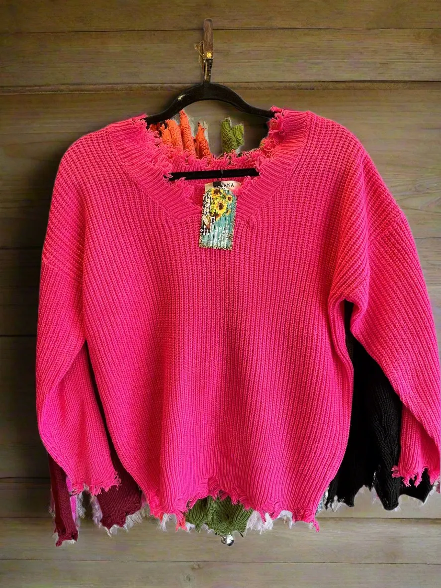 Stella V-Neck Sweater