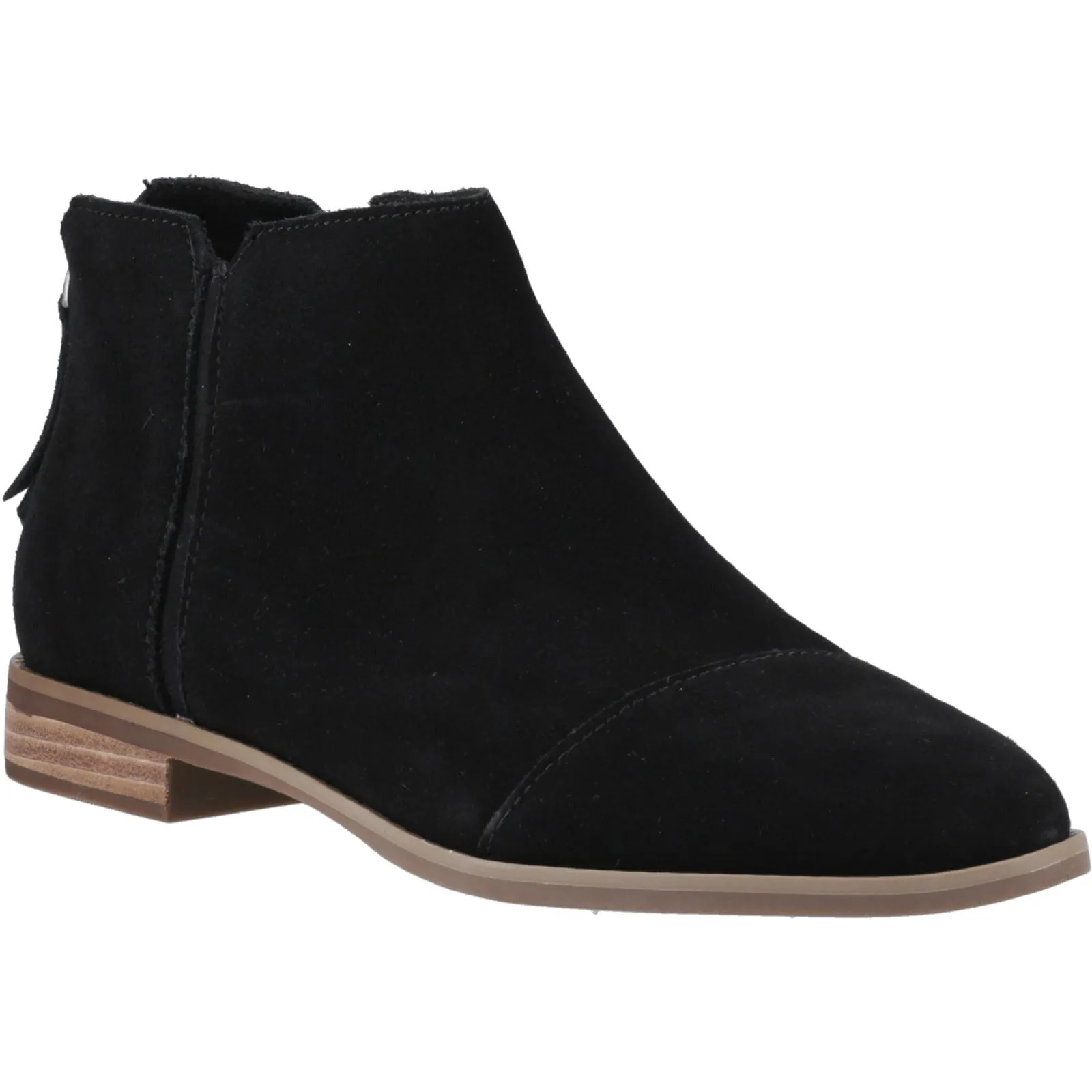 TOMS Rylie Leather Women's Black Boots