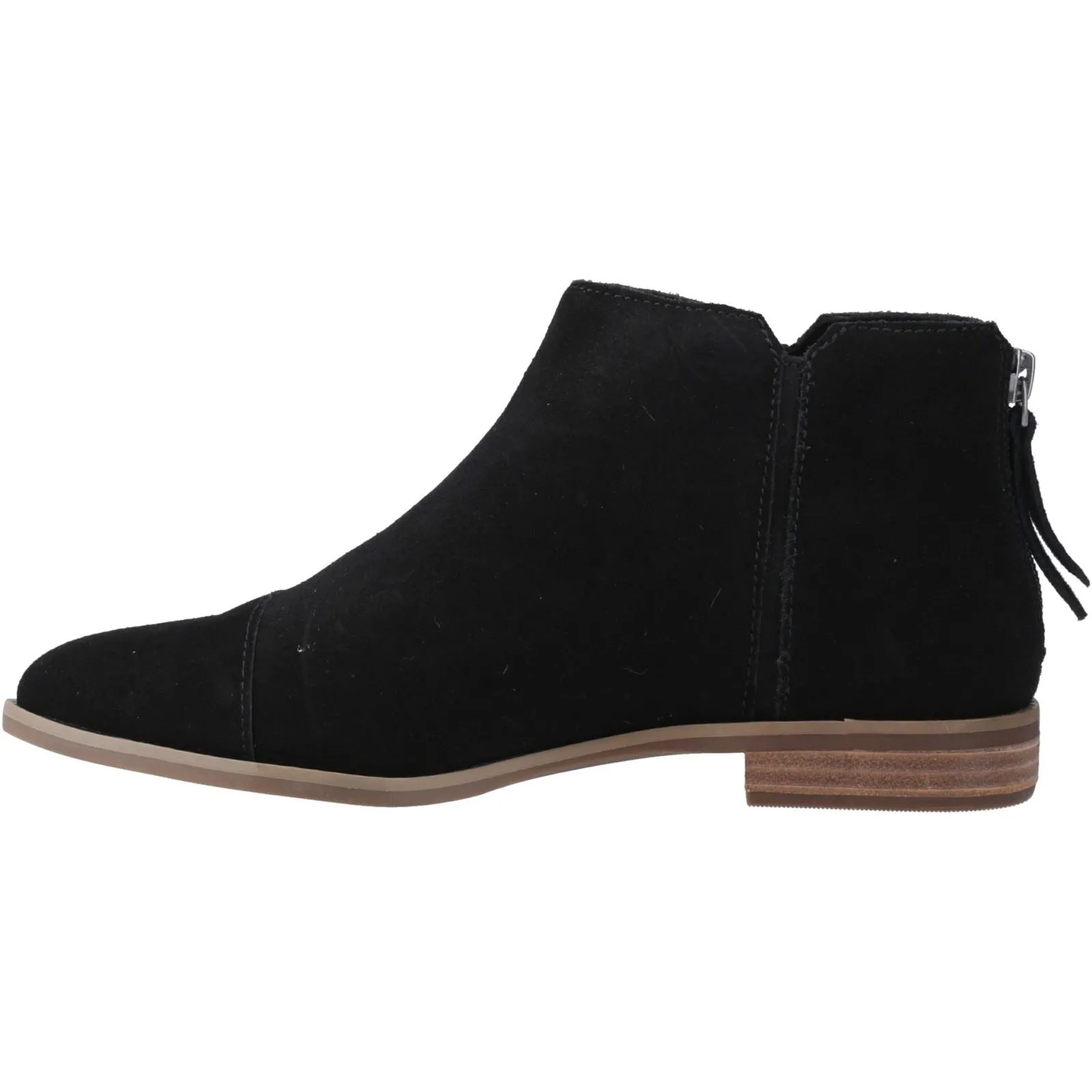 TOMS Rylie Leather Women's Black Boots