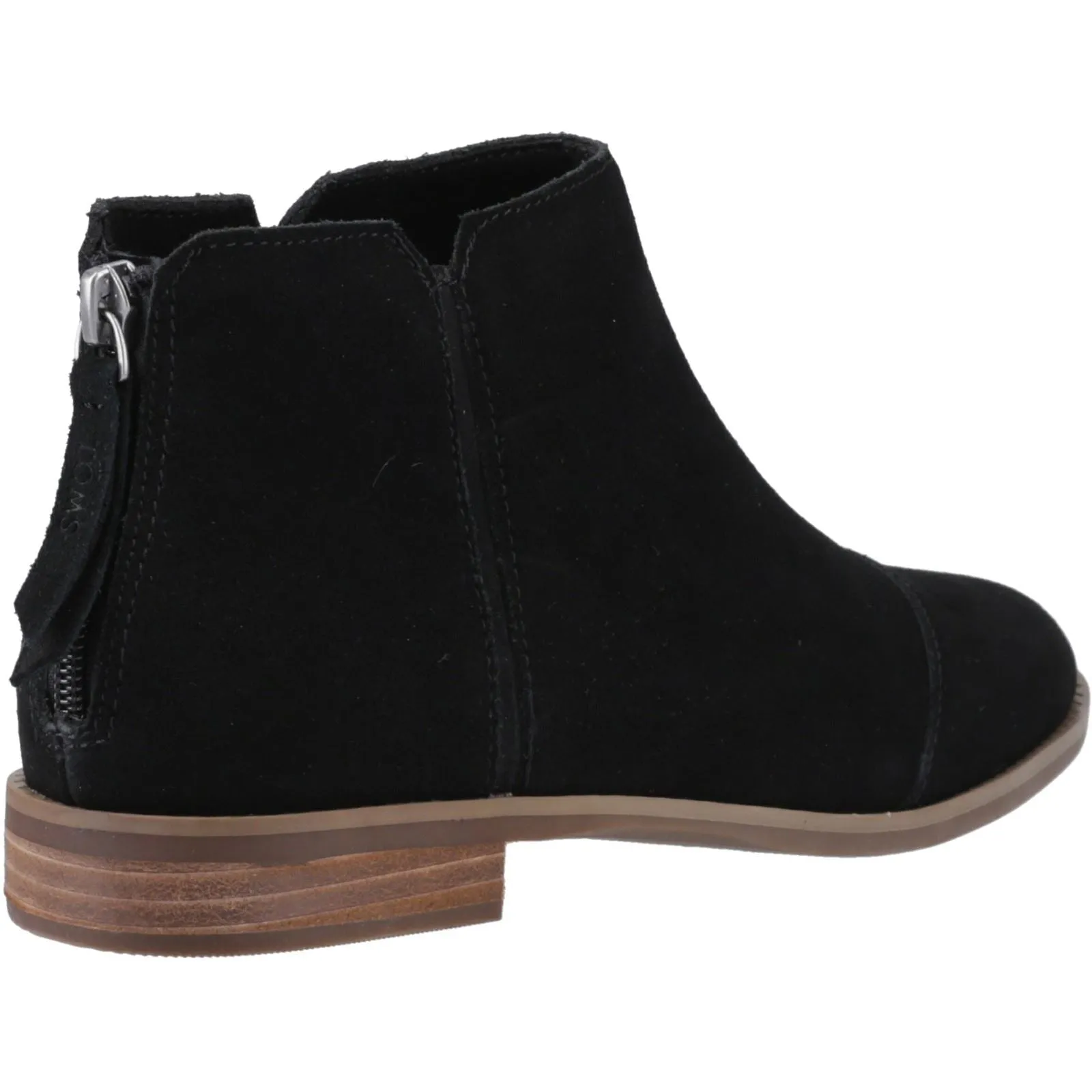 TOMS Rylie Leather Women's Black Boots