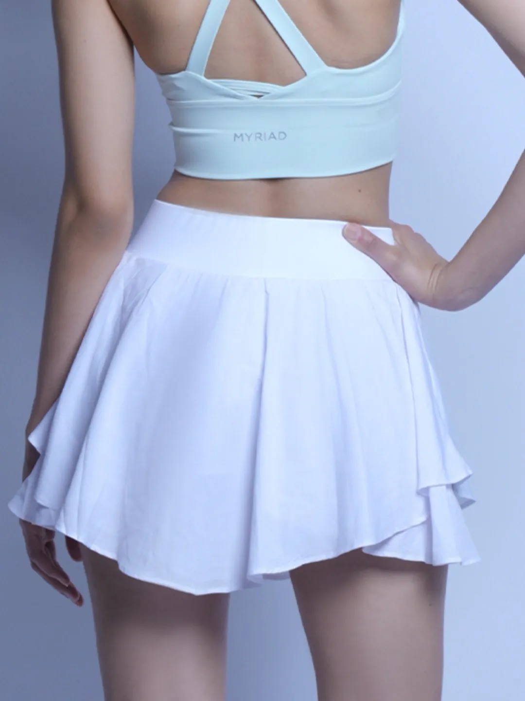 Twirl Me Skirt - White