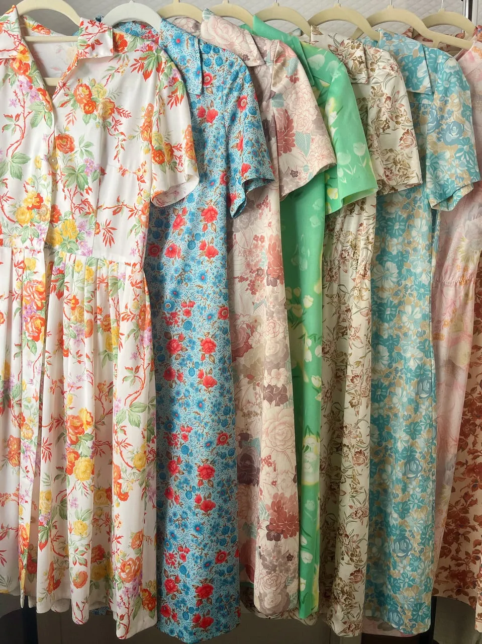 Vintage Handmade Dresses - 8 Pieces