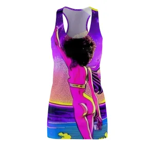 Women's Cut & Sew Racerback Dress (AOP)